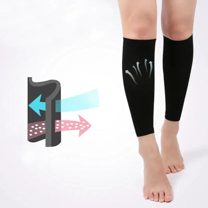 Elastic Knee High Stockings Calf Compression Stockings Varicose Veins Treat Shaping Graduated Pressure Medical Slim Socks – Medical Grade Compression Socks for Support Sockology