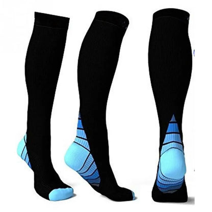 Unisex Men Professional Compression Socks Breathable Travel Activities Fit for Nurses Shin Splints Flight Travel Sports Sock – Medical Grade Compression Socks for Support Cerise Max