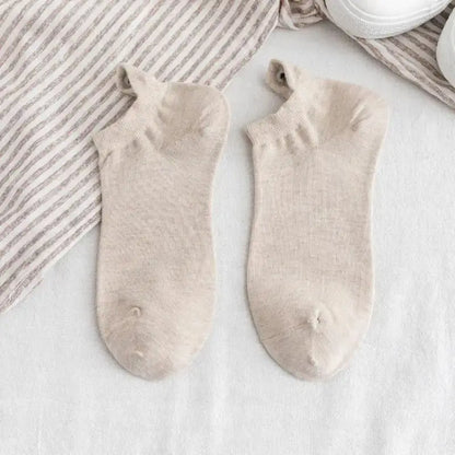 【No】Casual Funny Ankle Socks for Women - Fashion Novelty Design with Cute Embroidery Expressions – Bold & Fun Statement Socks Sockology