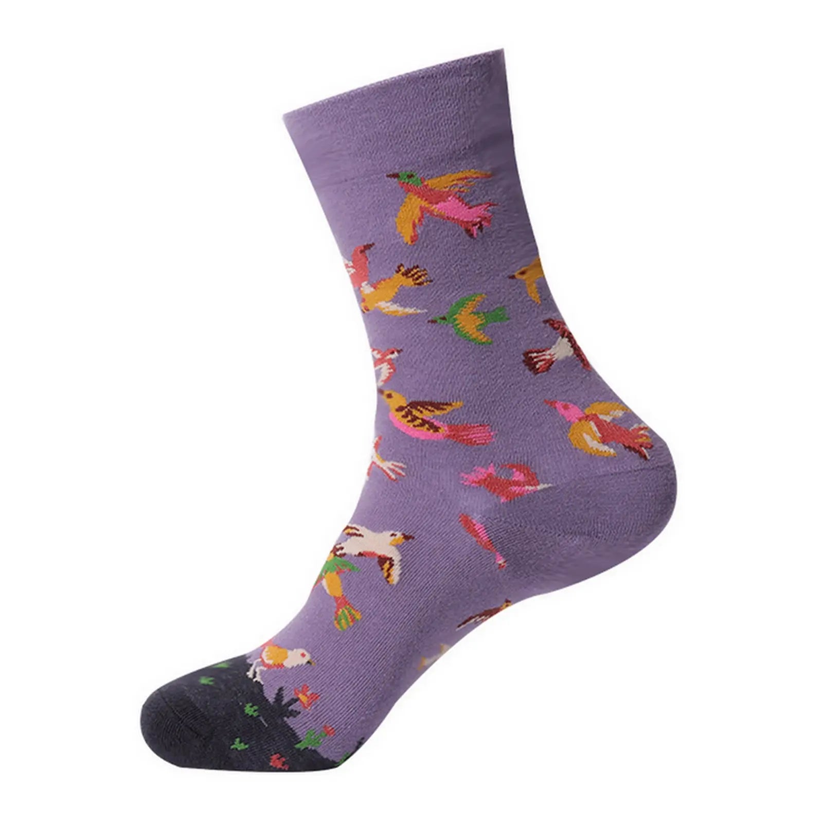 Renaissance Men And Women Mid-calf Spring And Autumn Cotton Sock – Bold & Fun Statement Socks Cerise Max