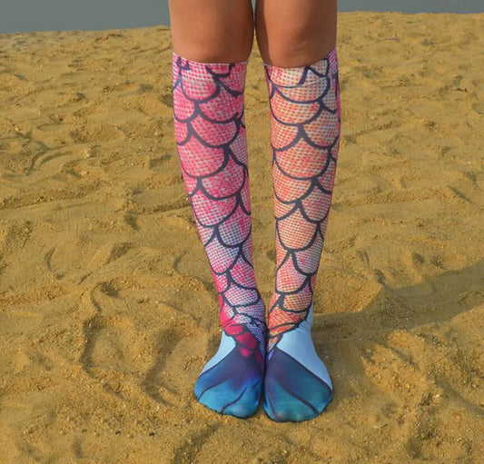 Mermaid Sock – Everyday Comfortable Casual Socks Cerise Max