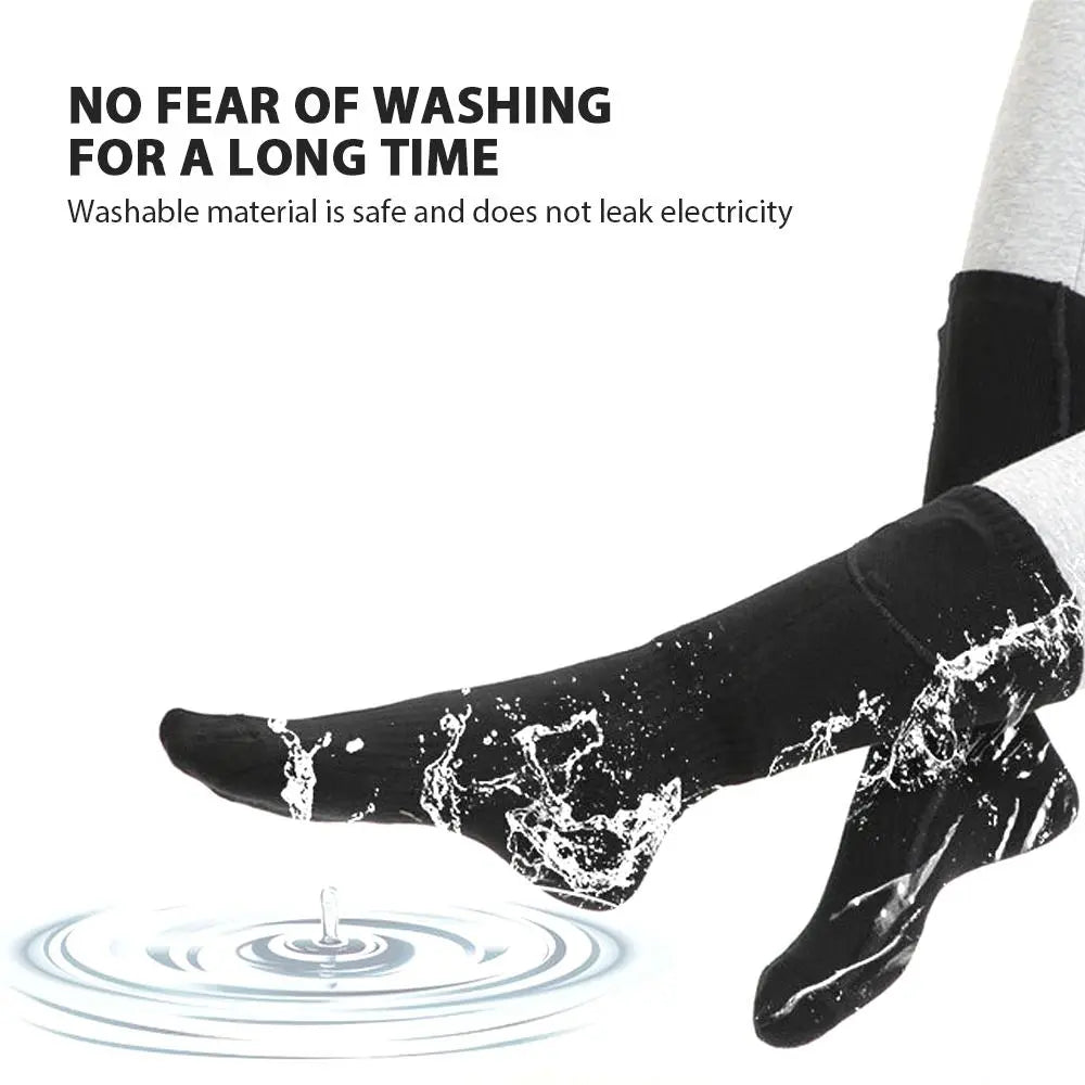 Winter Warm Adjustable Men Women Electric Battery Foot Warmer Socks SP – Performance Athletic Socks for Active Wear Pink Iolaus