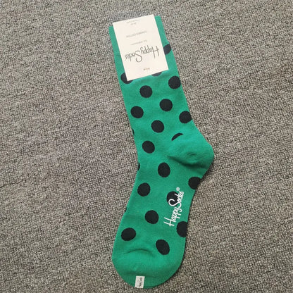 Mid-High Tube Trendy Socks Couple Cotton Sock – Romantic Socks for Couples & Special Moments Cerise Max