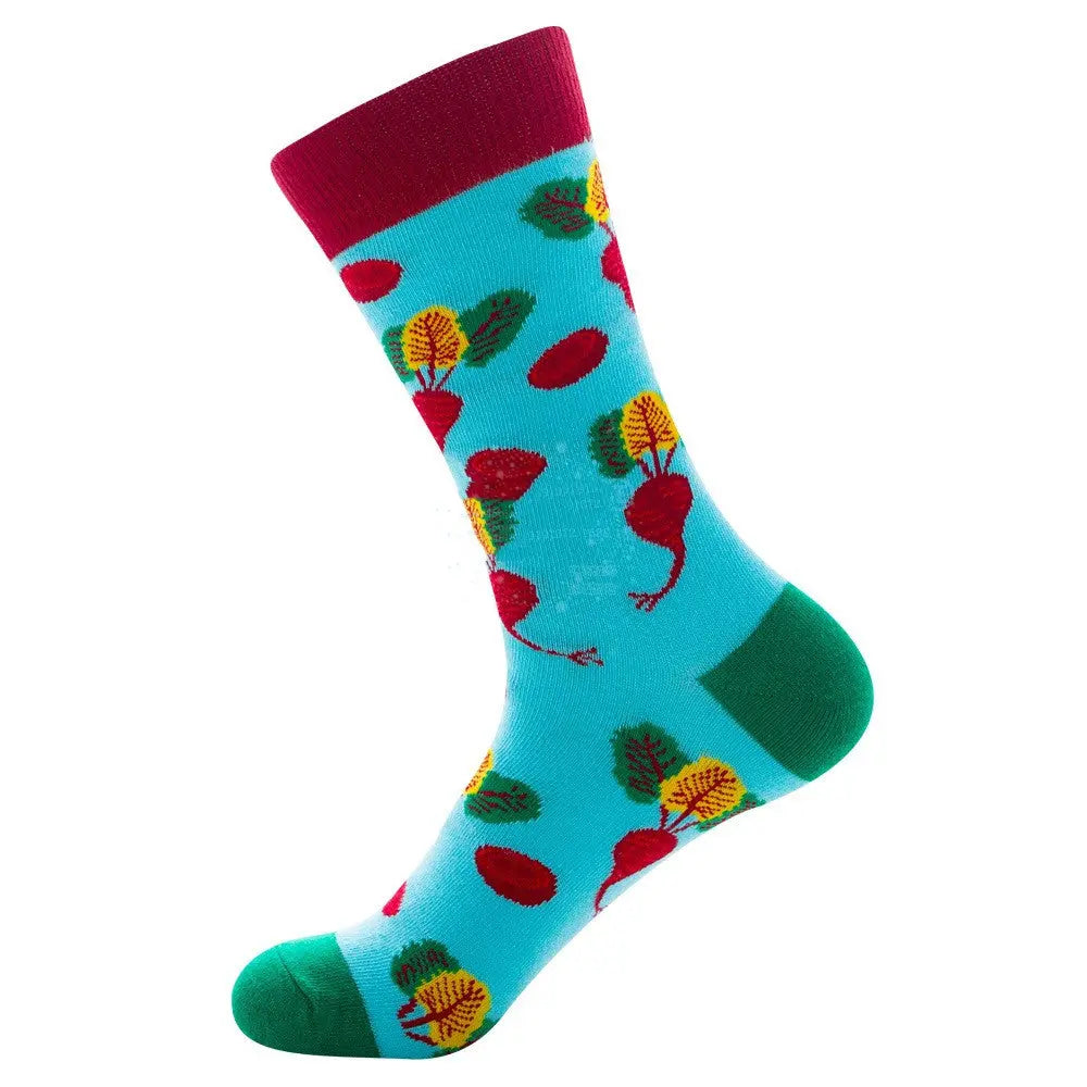 Medium sock personality female socks – Bold & Fun Statement Socks Cerise Max