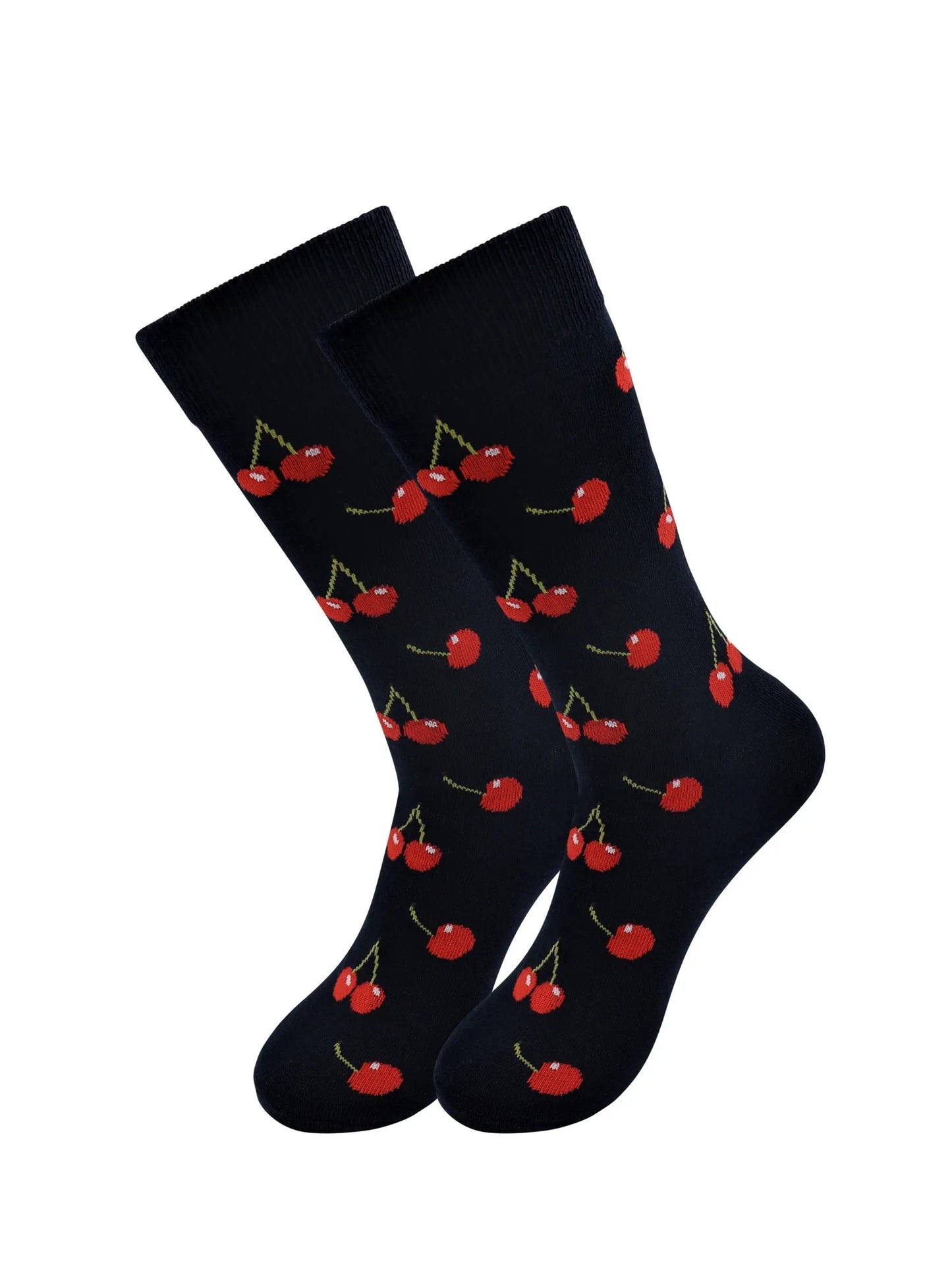 Sick Socks – Cherry – Down on the Farm Socks For Men and Women – Premium Dress Socks for Office & Formal Wear Fuchsia Thrace
