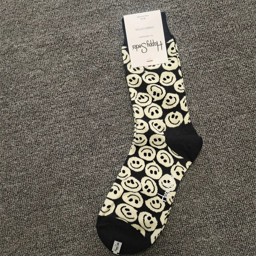Mid-High Tube Trendy Socks Couple Cotton Sock – Romantic Socks for Couples & Special Moments Cerise Max
