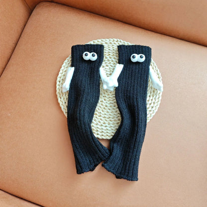 Couple Magnetic Handle Cute Pull Foot Foot Sock – Romantic Socks for Couples & Special Moments Cerise Max