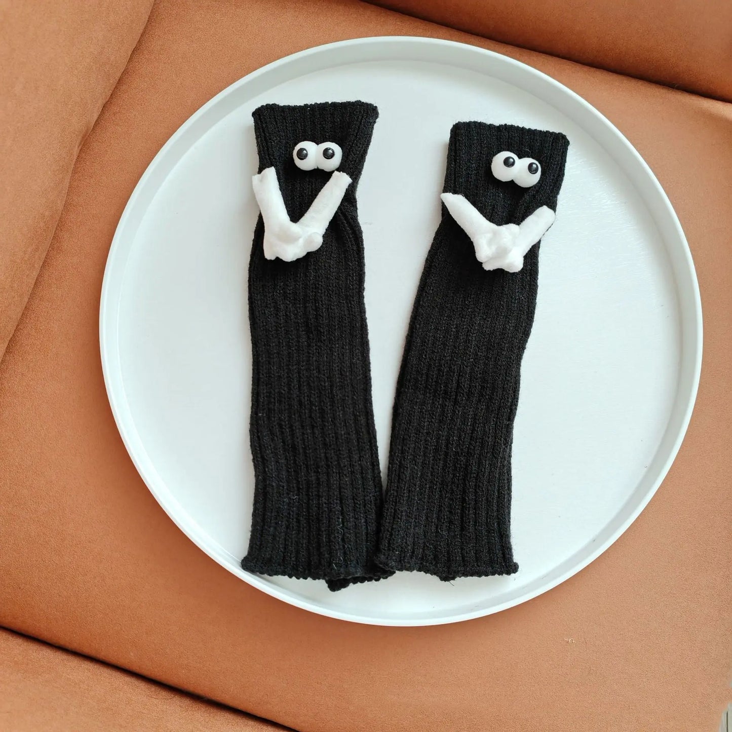 Couple Magnetic Handle Cute Pull Foot Foot Sock – Romantic Socks for Couples & Special Moments Cerise Max