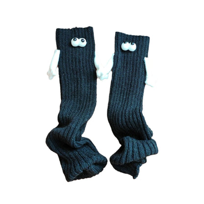Couple Magnetic Handle Cute Pull Foot Foot Sock – Romantic Socks for Couples & Special Moments Cerise Max